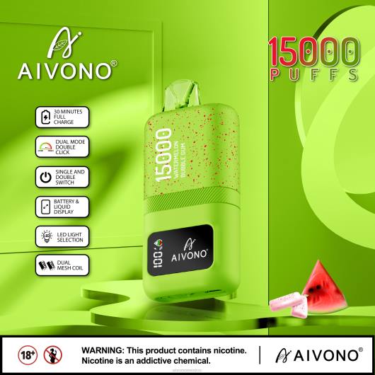 chicle de sandía Aivono AIM magic 15000 TRF465 | Aivono Vaper
